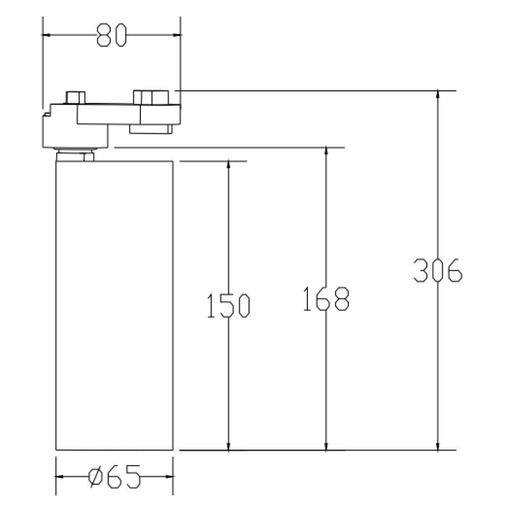 AURA 15W Track Spot 