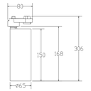 AURA 15W Track Spot 