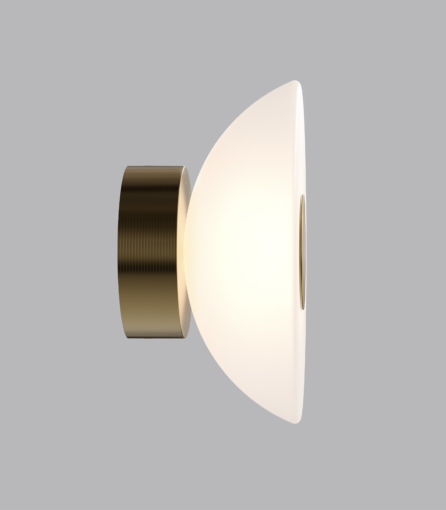 Dome Air Wall Light White On