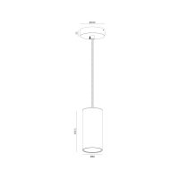 Fuoco Round Pendant Suspension