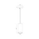 Fuoco Round Pendant Suspension