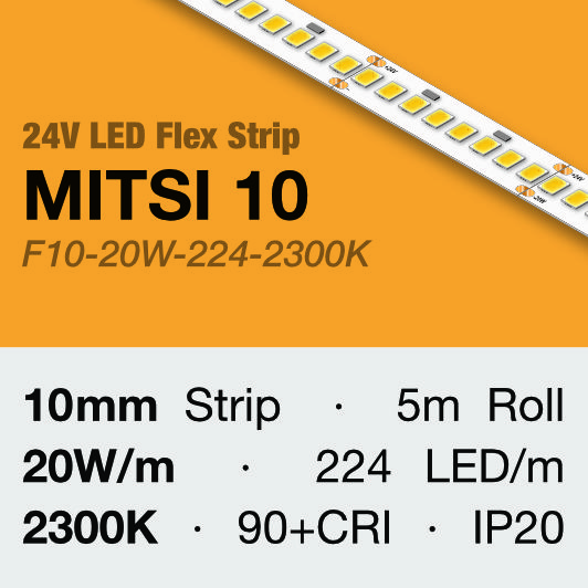 Mitsi 10 LED Strip 20W - 1 metre