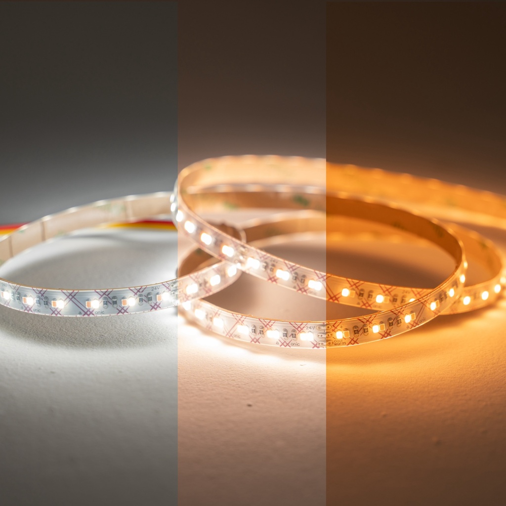 Flexible LED Strip 8mm 10W/m Tuneable White 2300K-6000K IP54