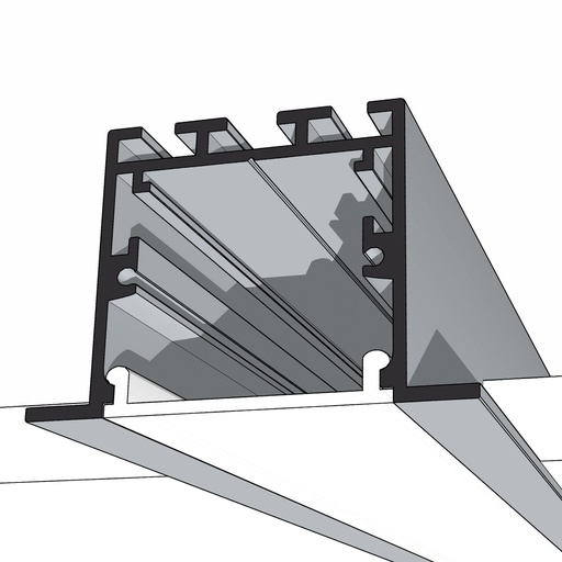 [P35SQR-S26-REC-3000] 3535 Recess Linear LED System 3000mm